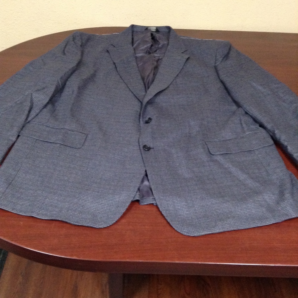 Jos. A. Bank Gray Sport Coat with Notched Lapel